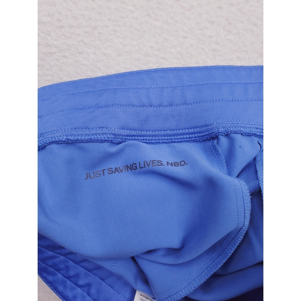 Figs Scrub Pants Womens Extra Large Blue Zamora Jogger Cargo Medical Nursing - Picture 13 of 16